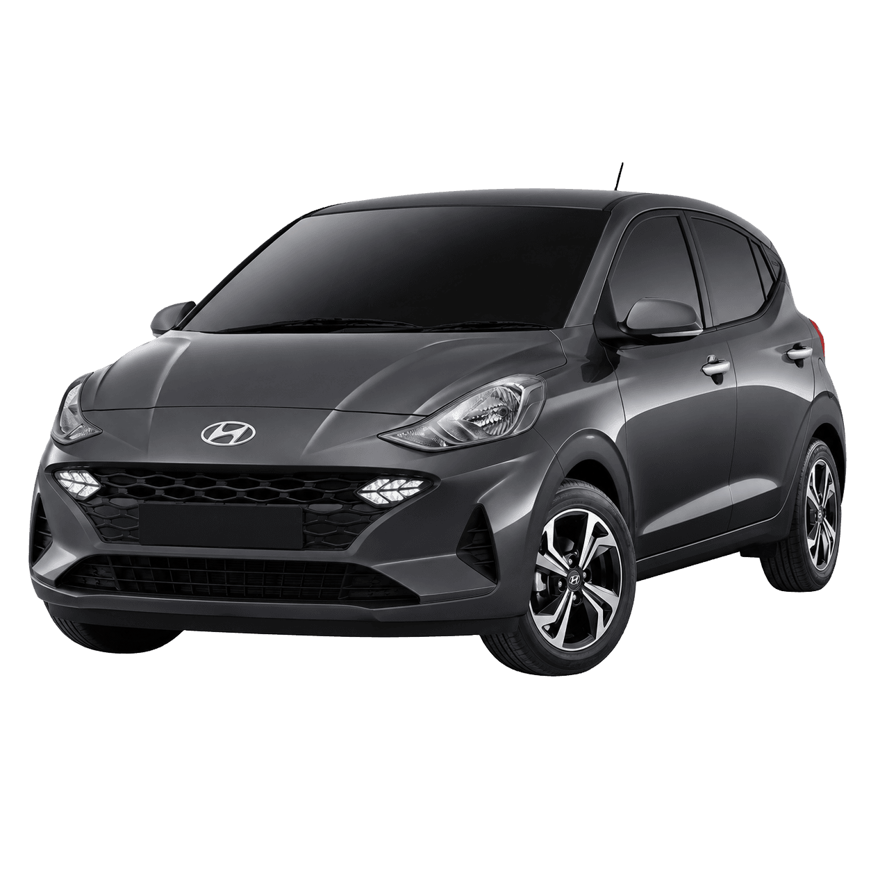 Hyundai i10 automatic compact hire car in Heysham