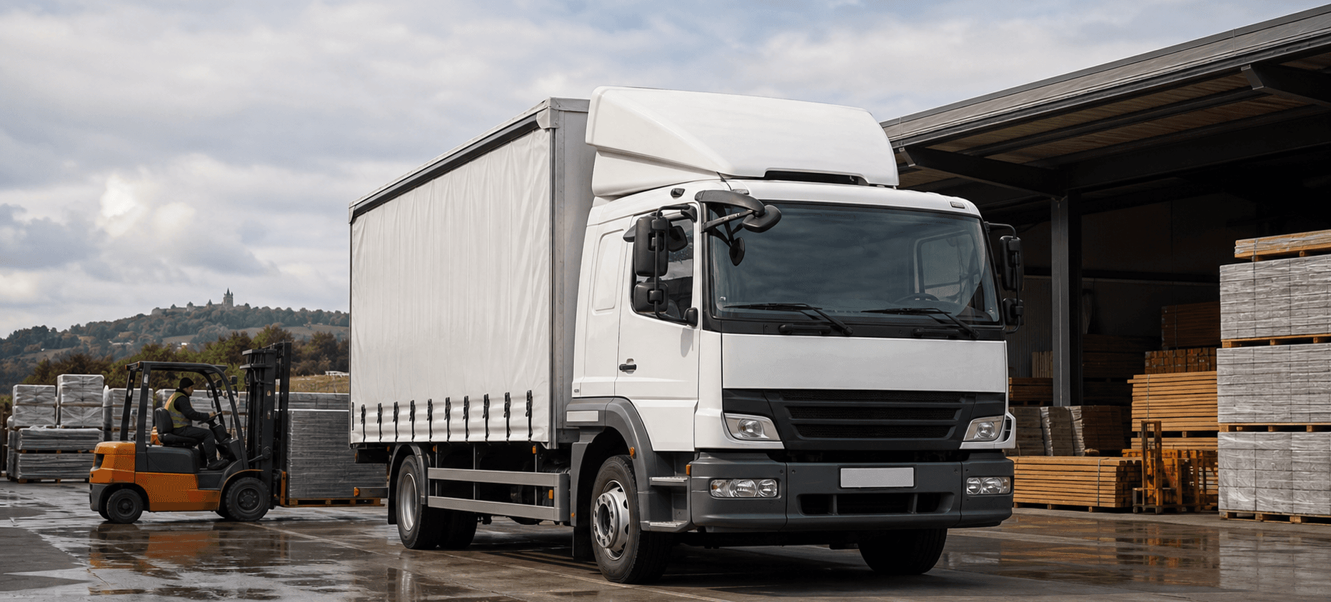 Self-drive truck available for heavier transport in Lancaster